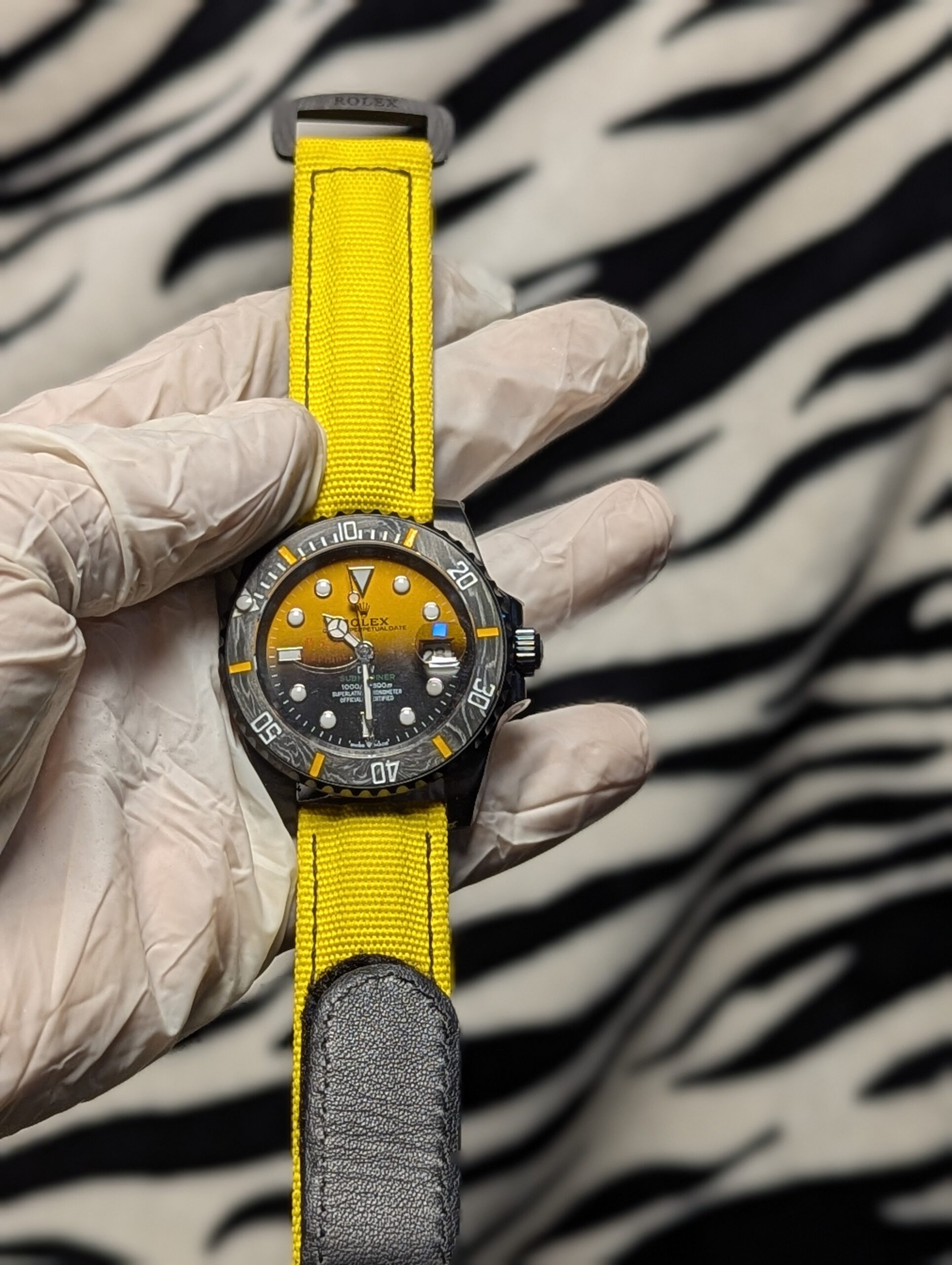 Rolex Carbon Edition Yellow
