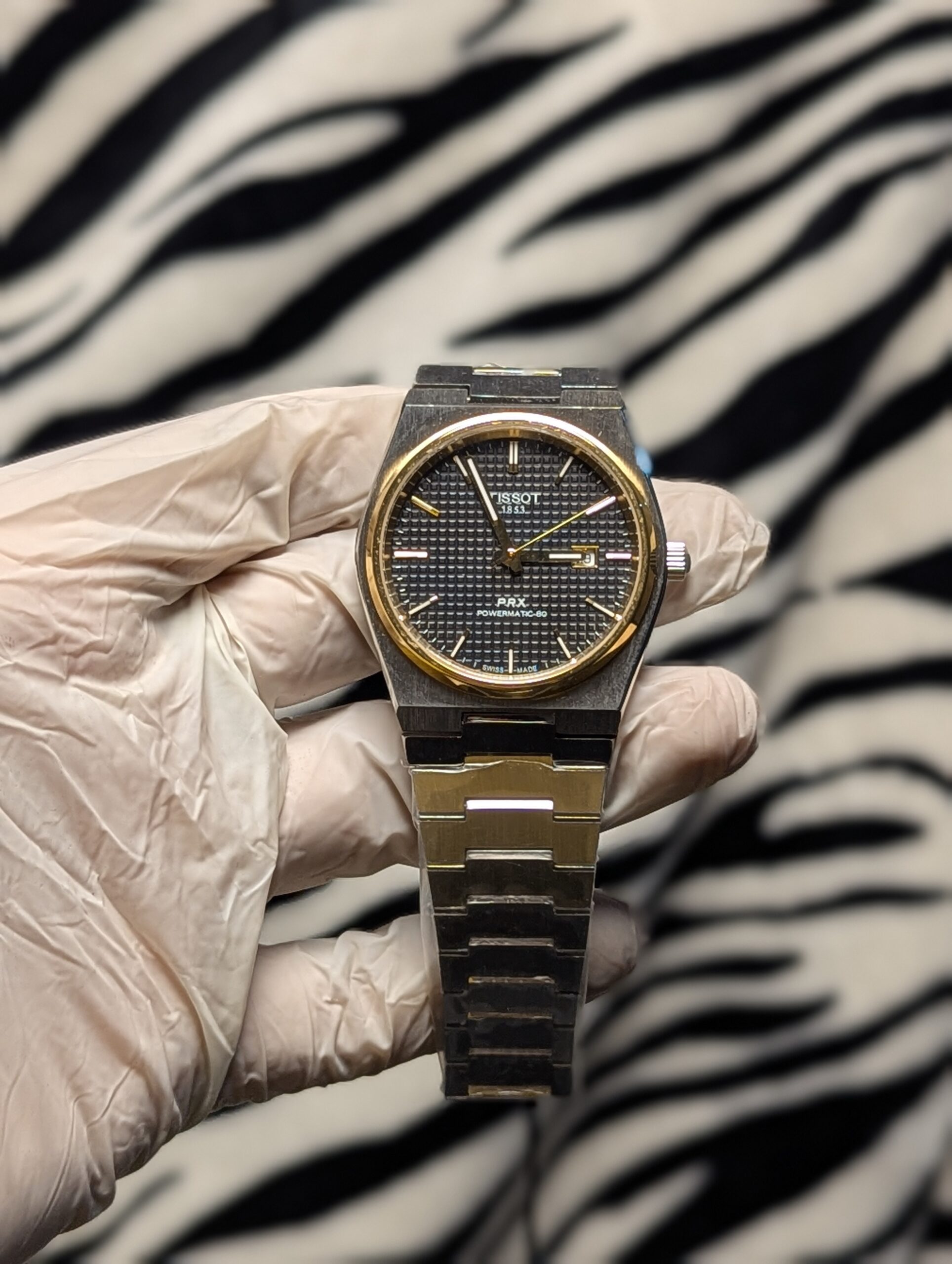 TISSOT PRX QUARTZ / CELL BLACK