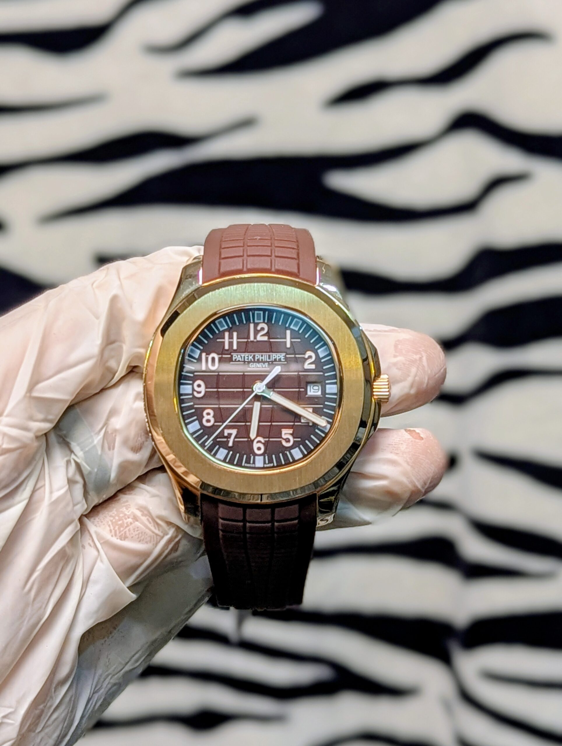 Patek phillipe Aquanout brown