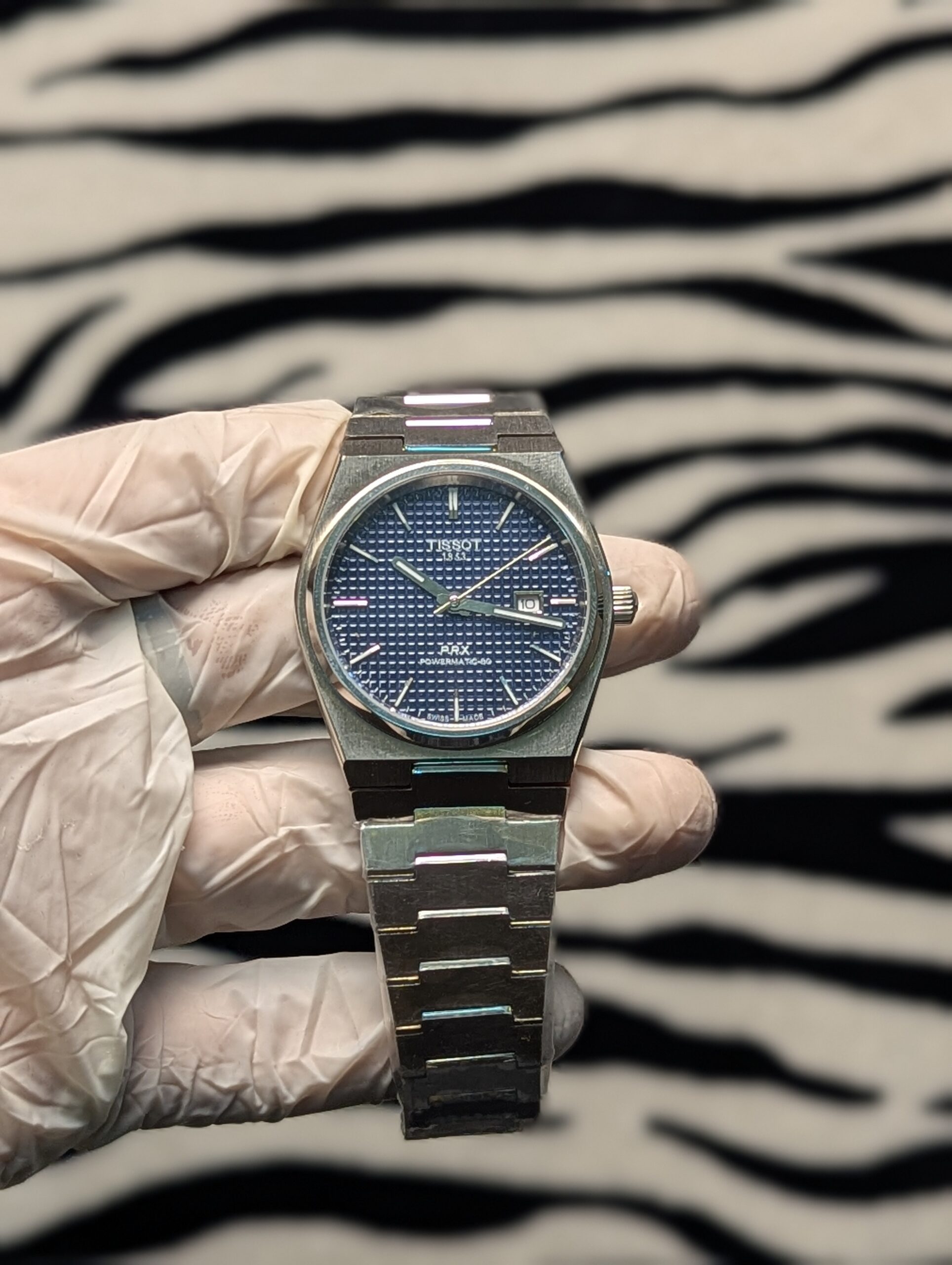 TISSOT PRX QUARTZ / CELL BLUE