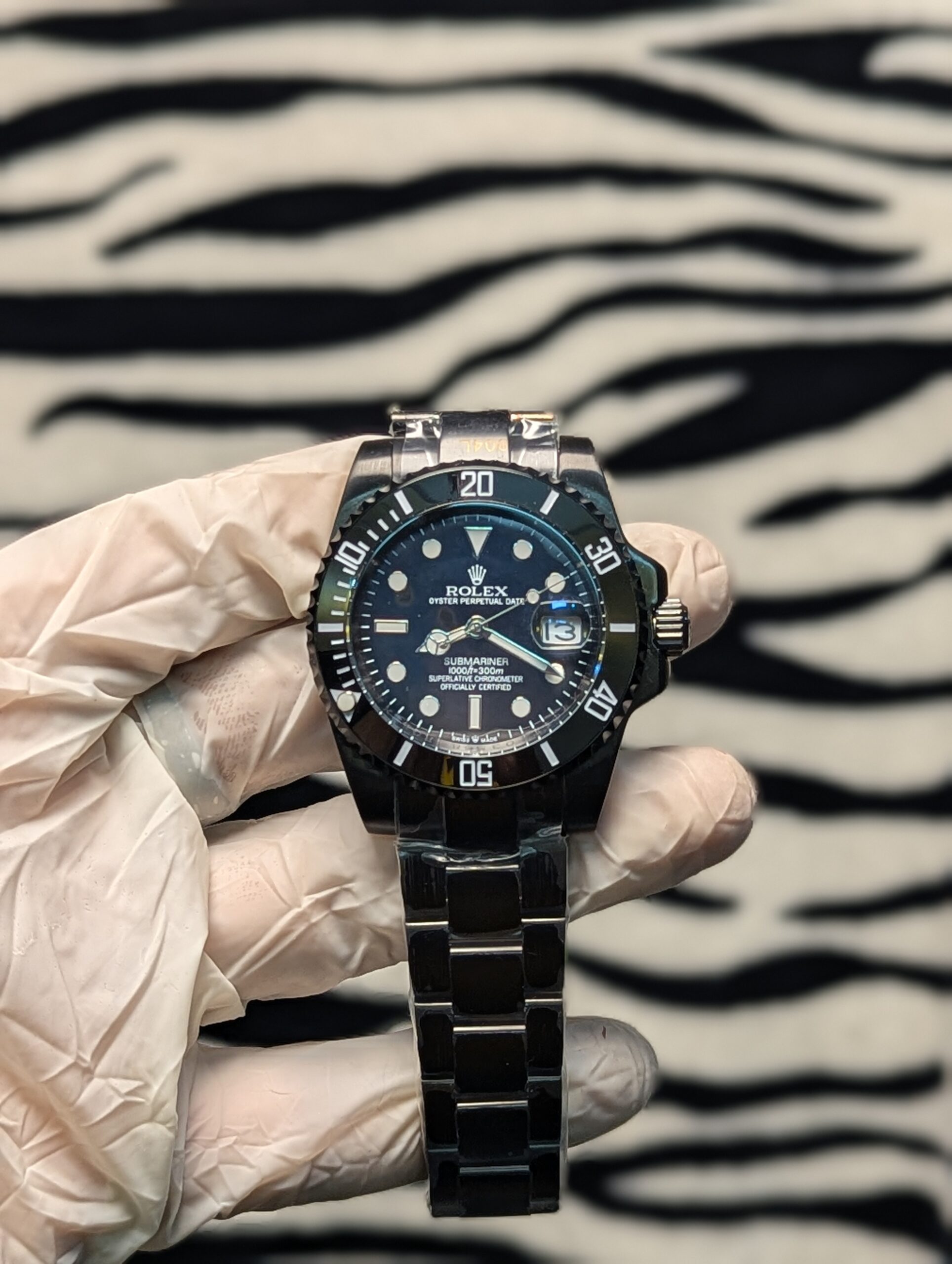 Rolex Submariner Black Steel